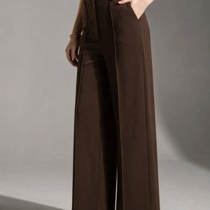 Brown Rosalyn Tailored Pants