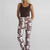 Brown Flare Leggings