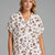 Burgundy Floral Pajama Set