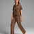 Comfort Dark Leopard Pajama Set