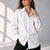White Poplin Oversized Shirt