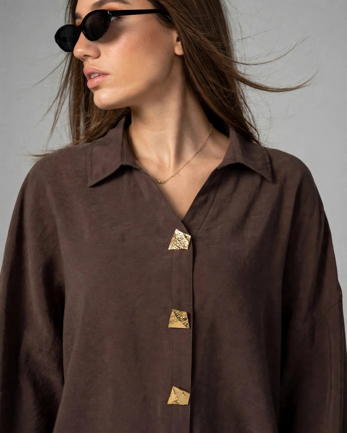 Brown Cobra Co-ord Set