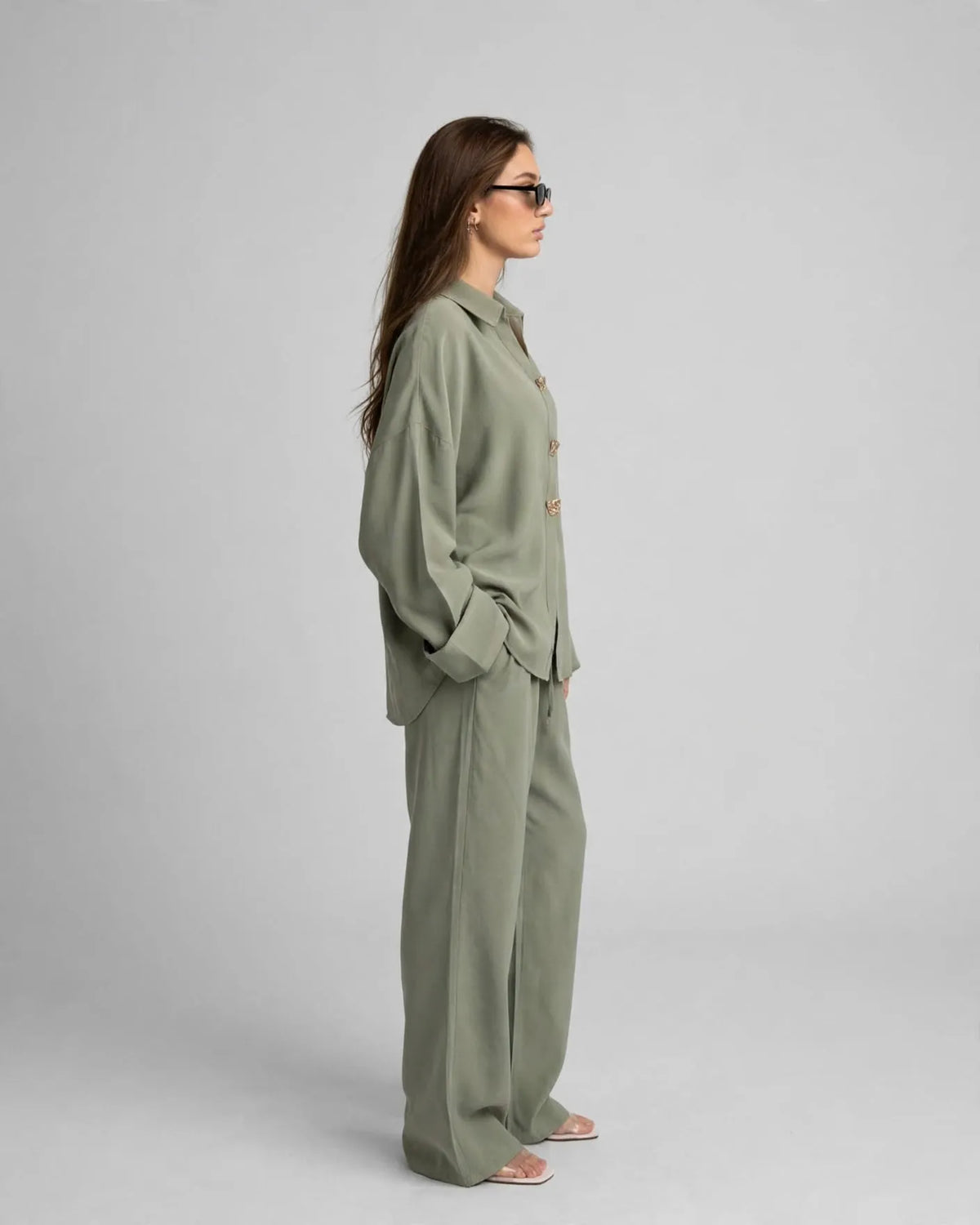 Olive Cobra Co-ord Set