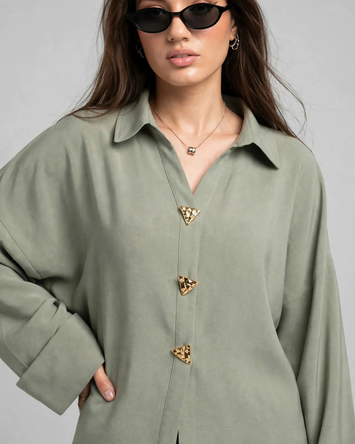 Olive Cobra Co-ord Set