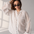 White Sparkle Embroidered blouse