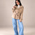 Coffee Belted Gabardine Jacket