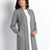 Grey Soft Knit Longline Cardigan