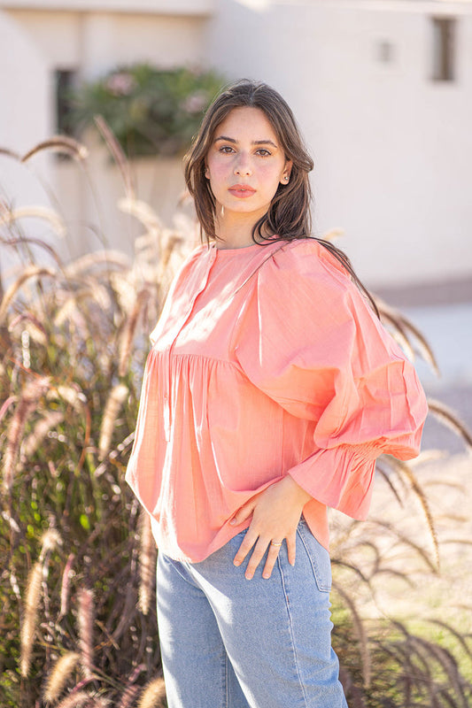 Puffy Sleeves Simon Blouse