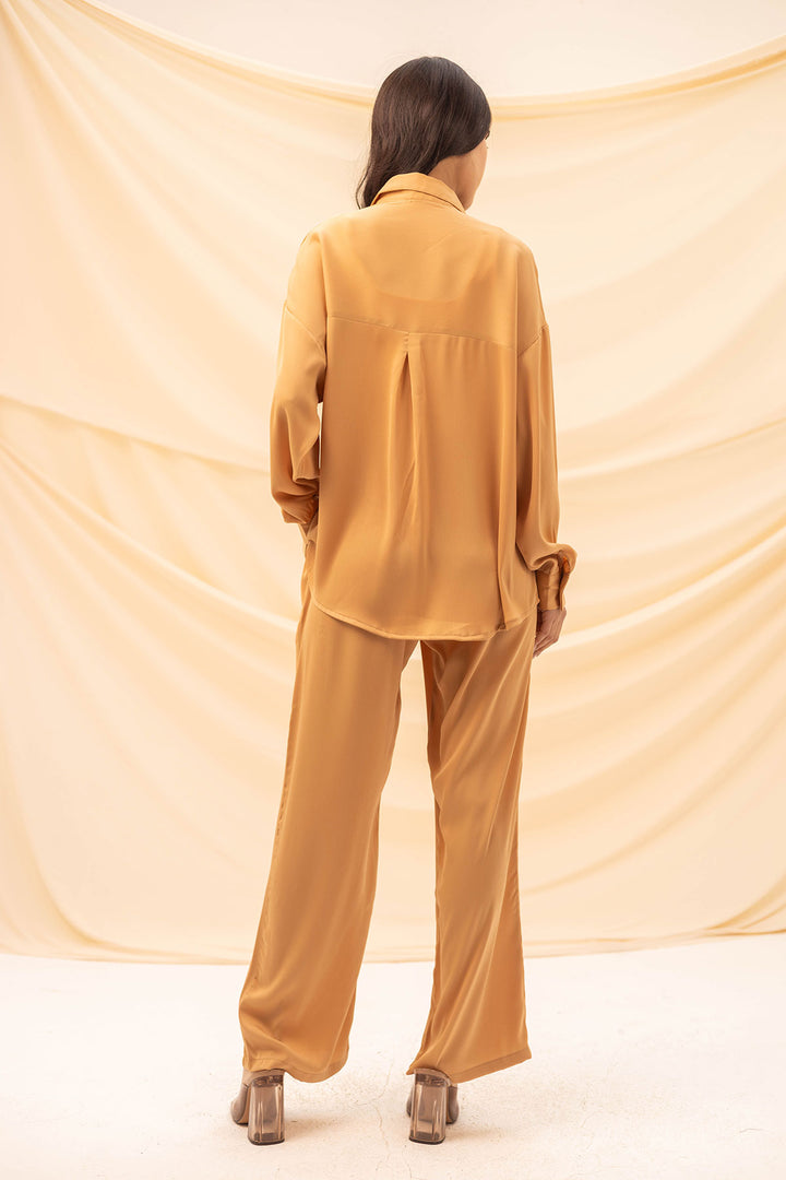 Camel Stain Comfort Pants