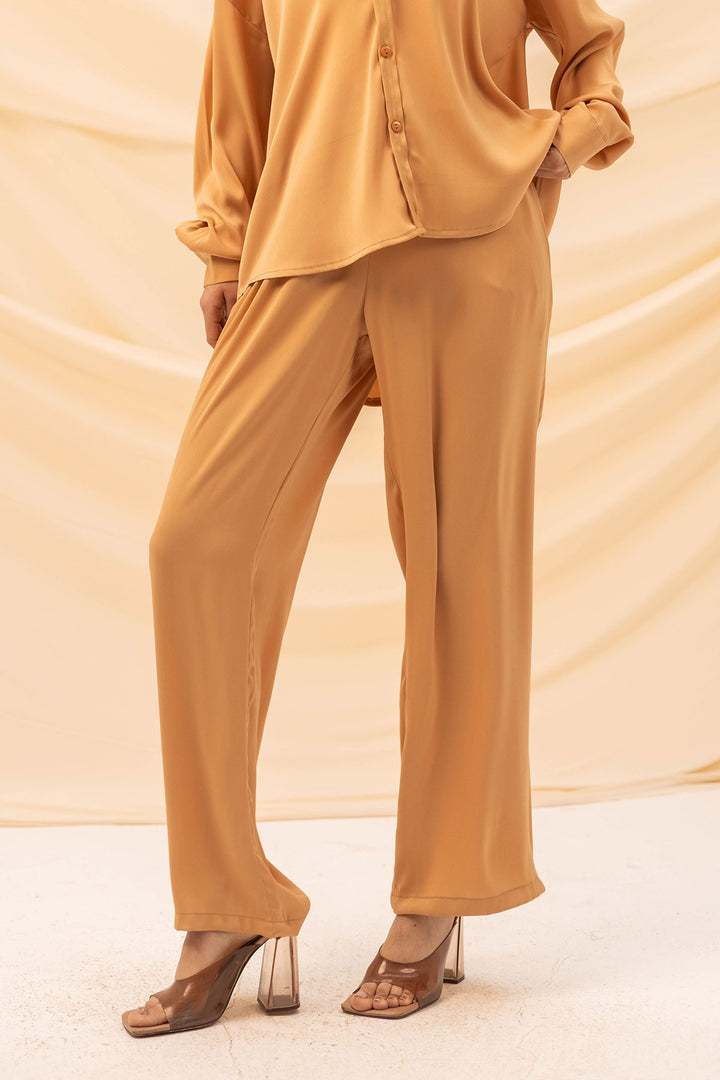 Camel Stain Comfort Pants