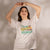 White Printed Oversize T-shirt