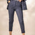 Blue Formal Modern Fit Pants