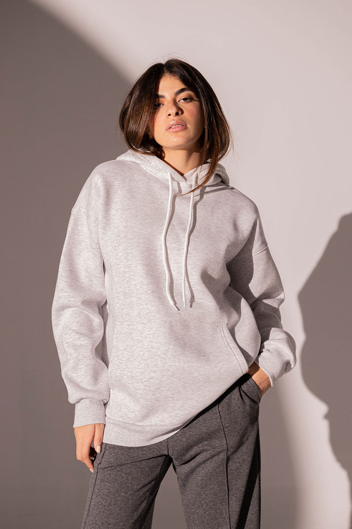 Grey Comfy Hoodie