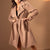 Coffe Checkers Long Coat