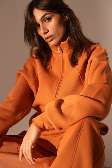 Orange Comfy Winter Set