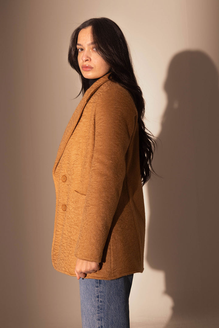 Camel Winter Gough Blazer