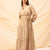 Beige Comfort Linen Dress