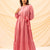 Pink Comfort Linen Dress