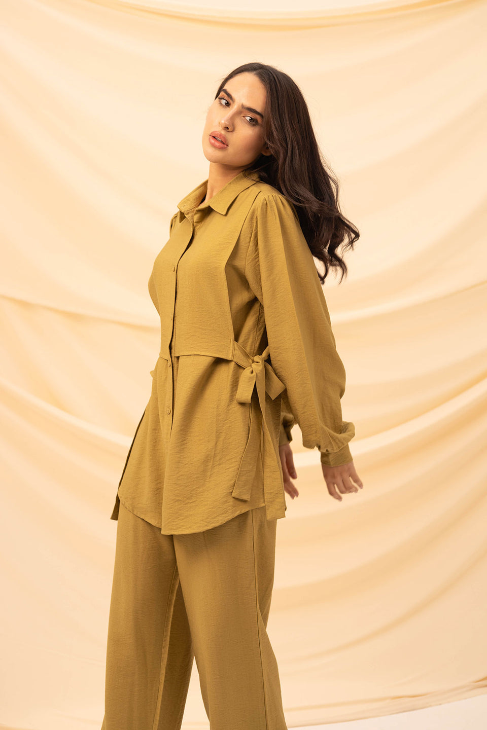 Olive Comfort Linen Set