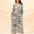 Blue Summer Knitted Dress