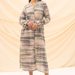 Purple Summer Knitted Dress