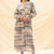 Purple Summer Knitted Dress