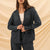 Grey Striped Comfort Formal Shirt