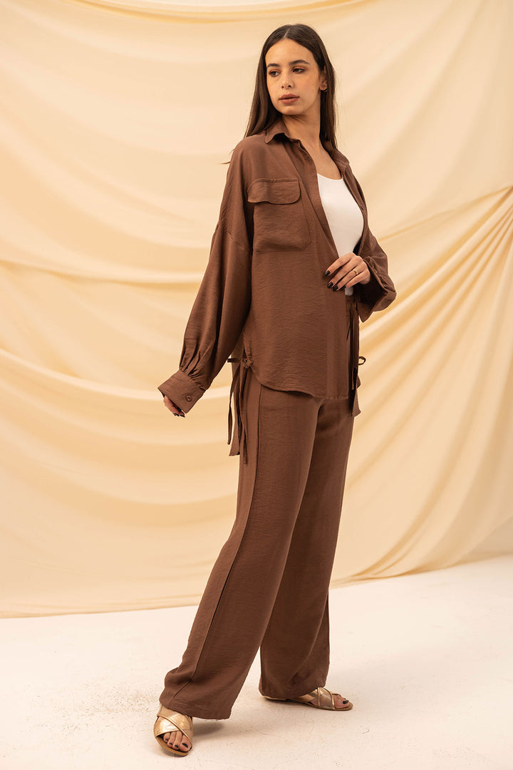 Brown Comfort Linen Set