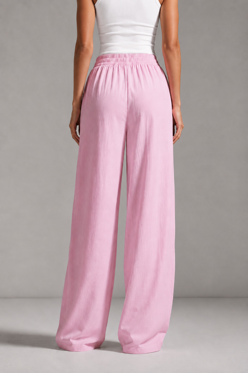 Rose Soft Linen Pants