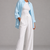 Blue Soft Linen Shirt