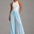 Blue Soft Linen Pants