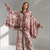 Red Patterned Butterfly Set