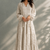 Beige Pearl Garden Dress