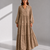 Coffee Pearl Garden Dress