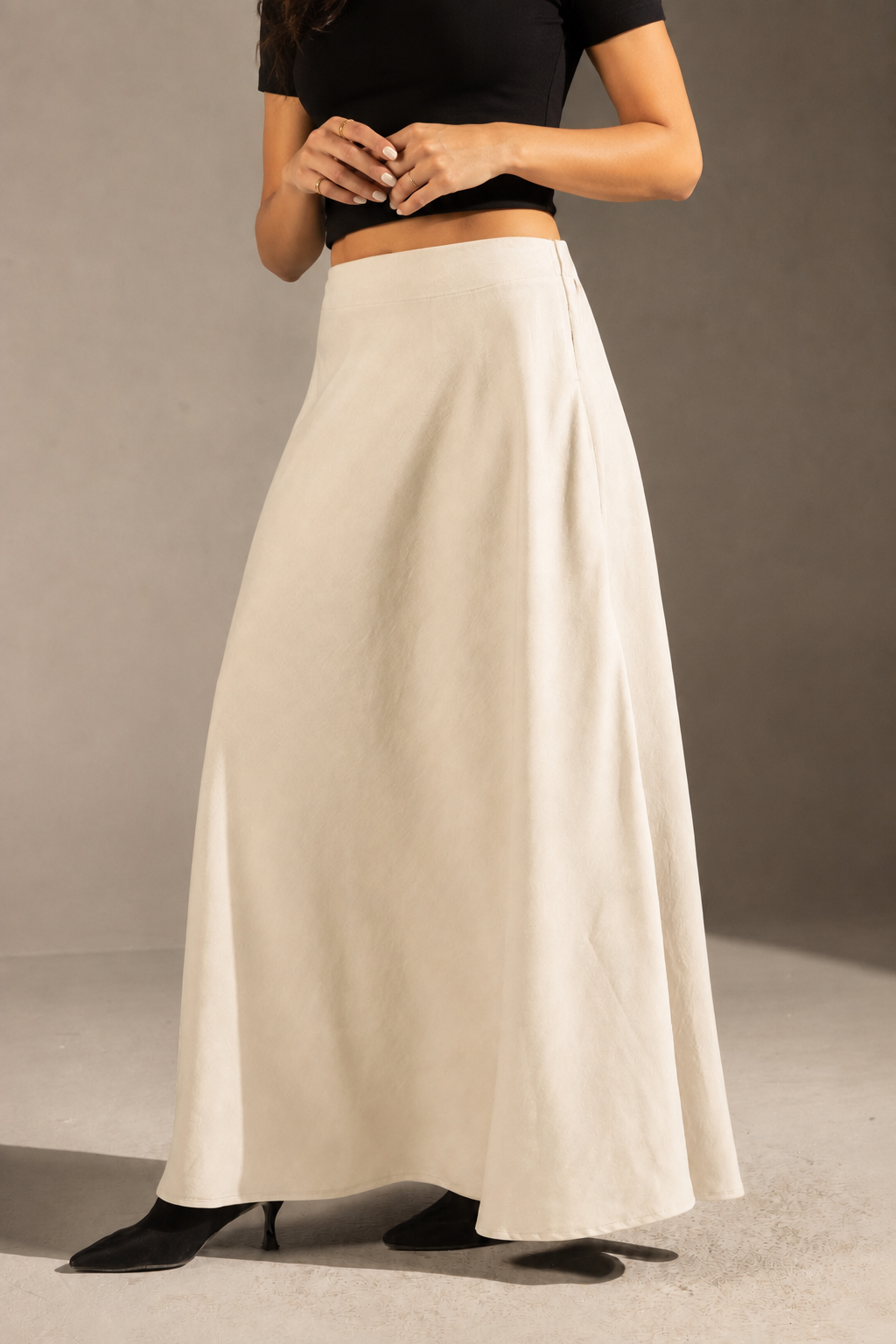 Off-White Tailored Maxi Skirt