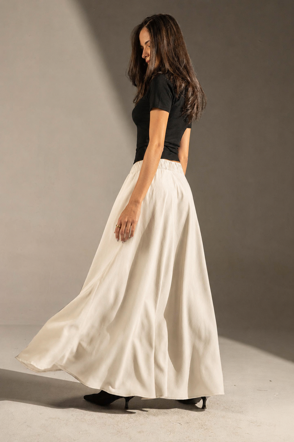 Off-White Tailored Maxi Skirt