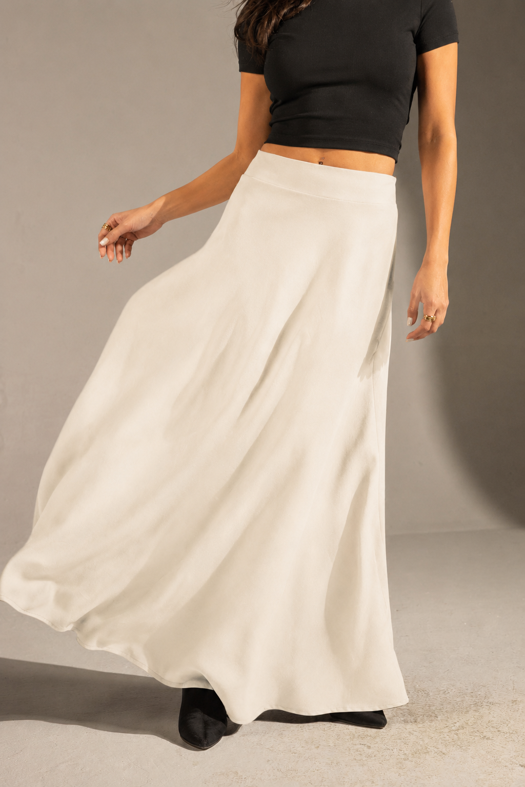Off-White Tailored Maxi Skirt