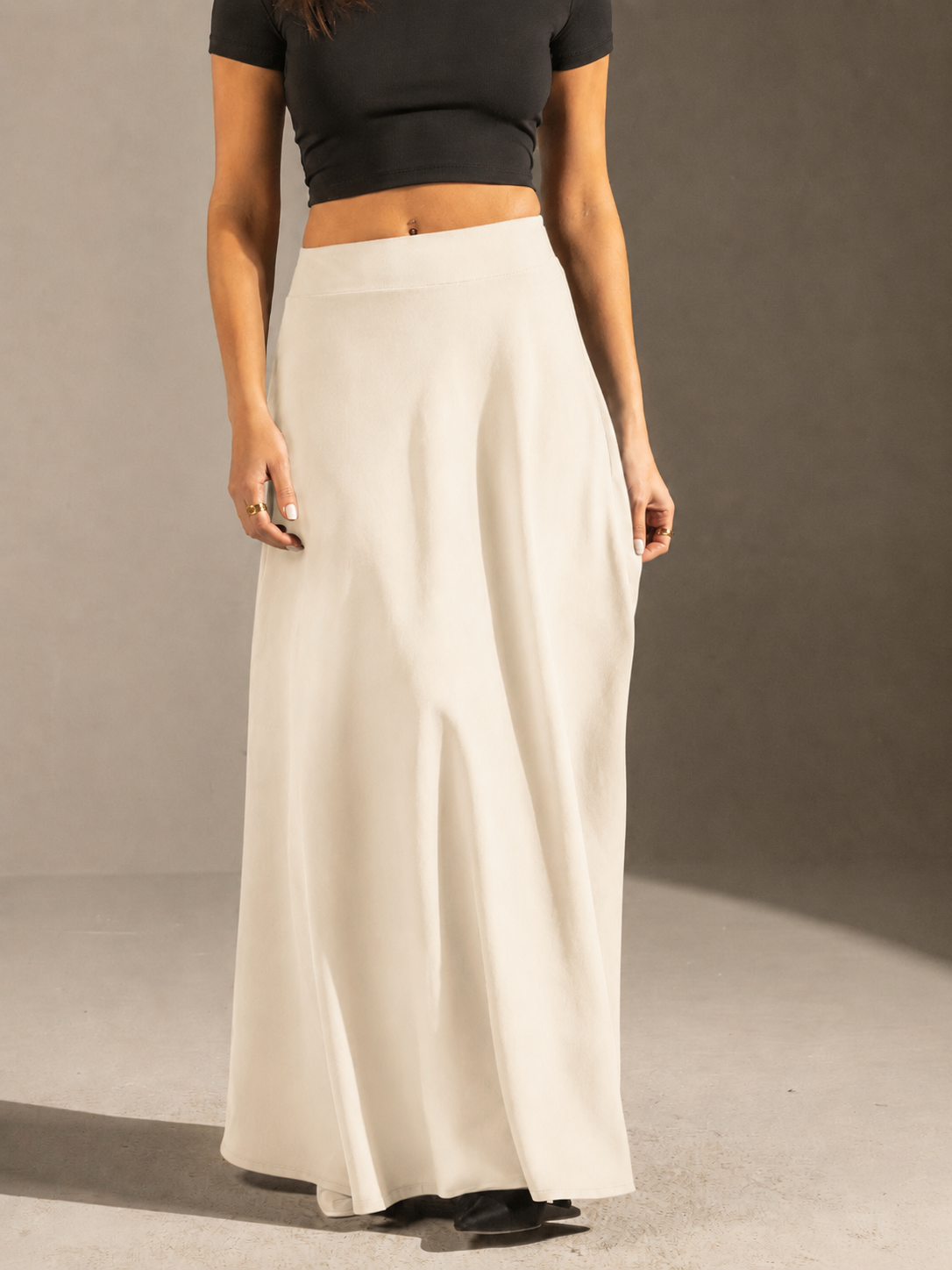 Off-White Tailored Maxi Skirt