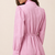 Pink Maxi Dress with Ruffle Details