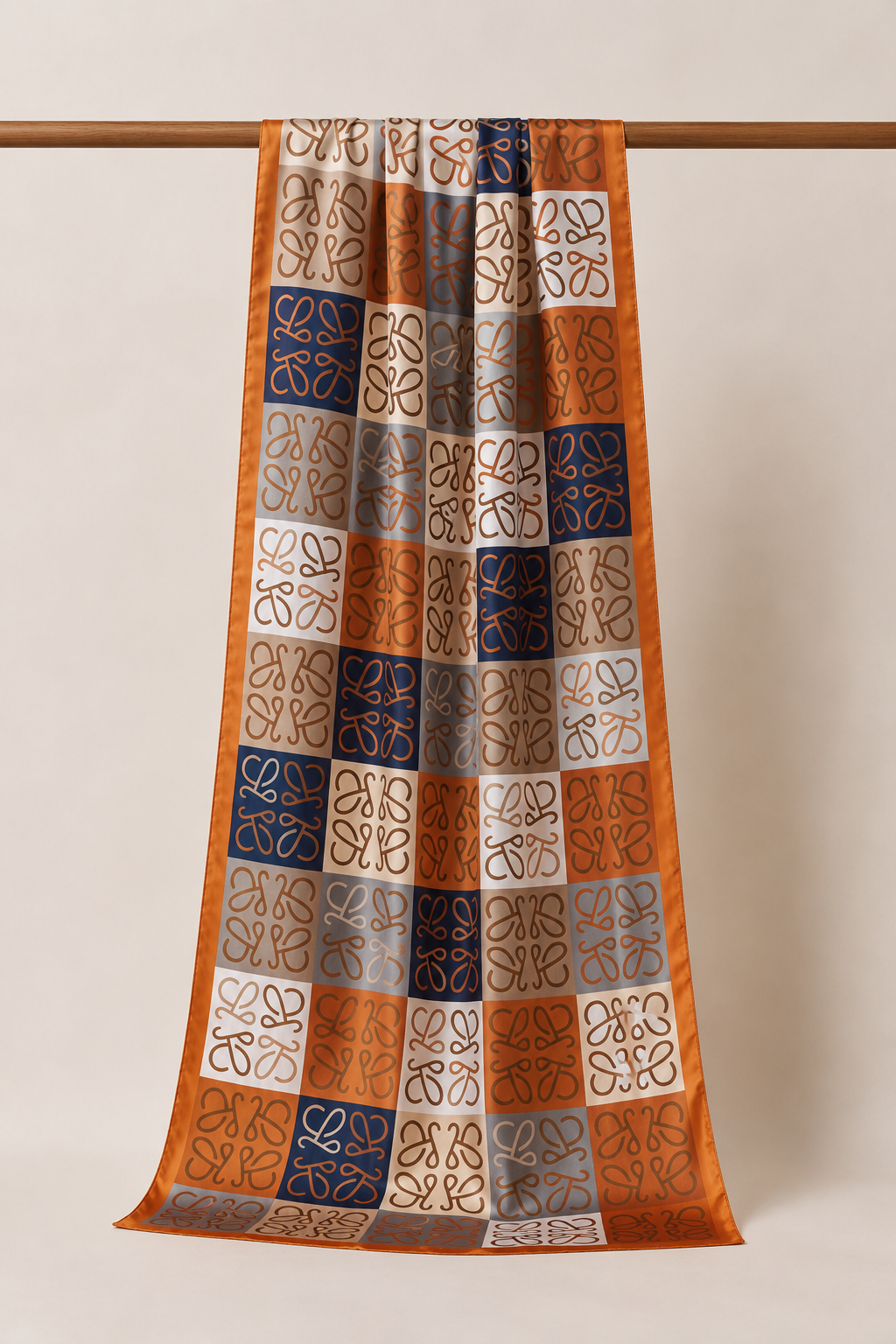 Heritage Mosaic Silk Scarf