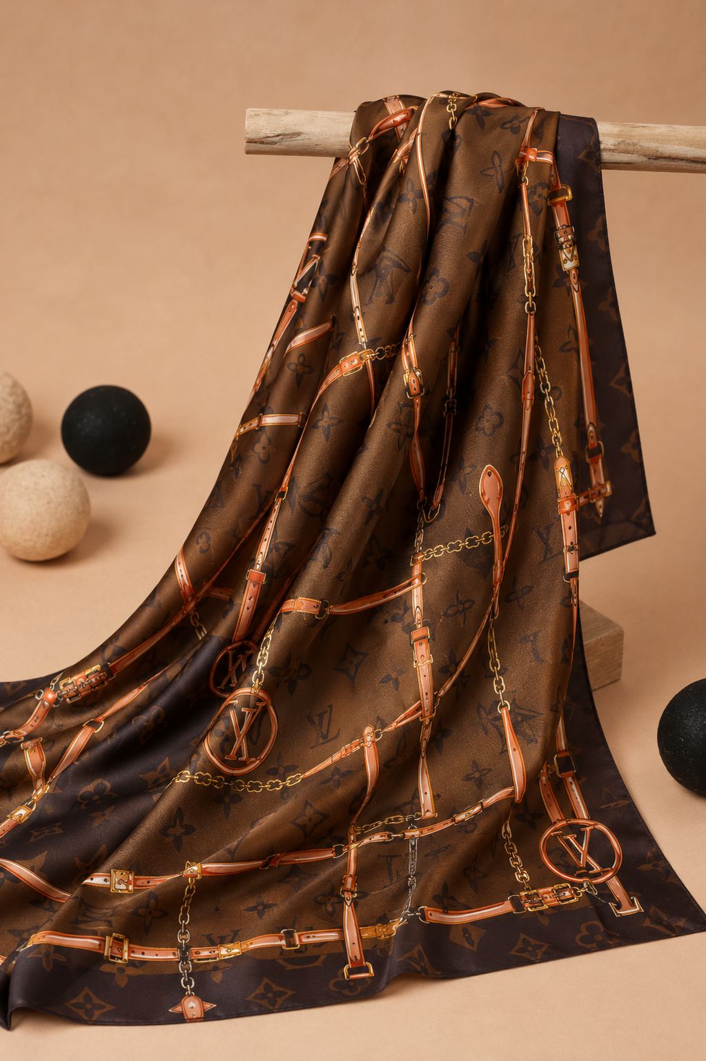 Heritage Harness Silk Scarf