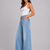 Light Jeans Double Wide Leg Jeans