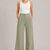 Olive TR Wide-Leg Pants