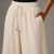 Off-White Rib Modal Wide-Leg Pants