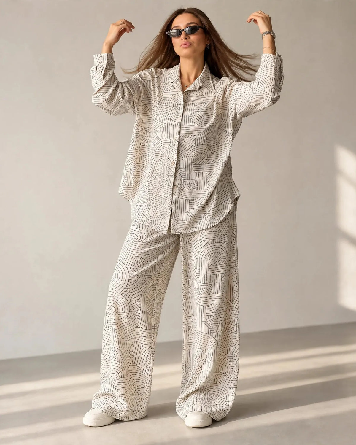 Contour Print Comfort Set