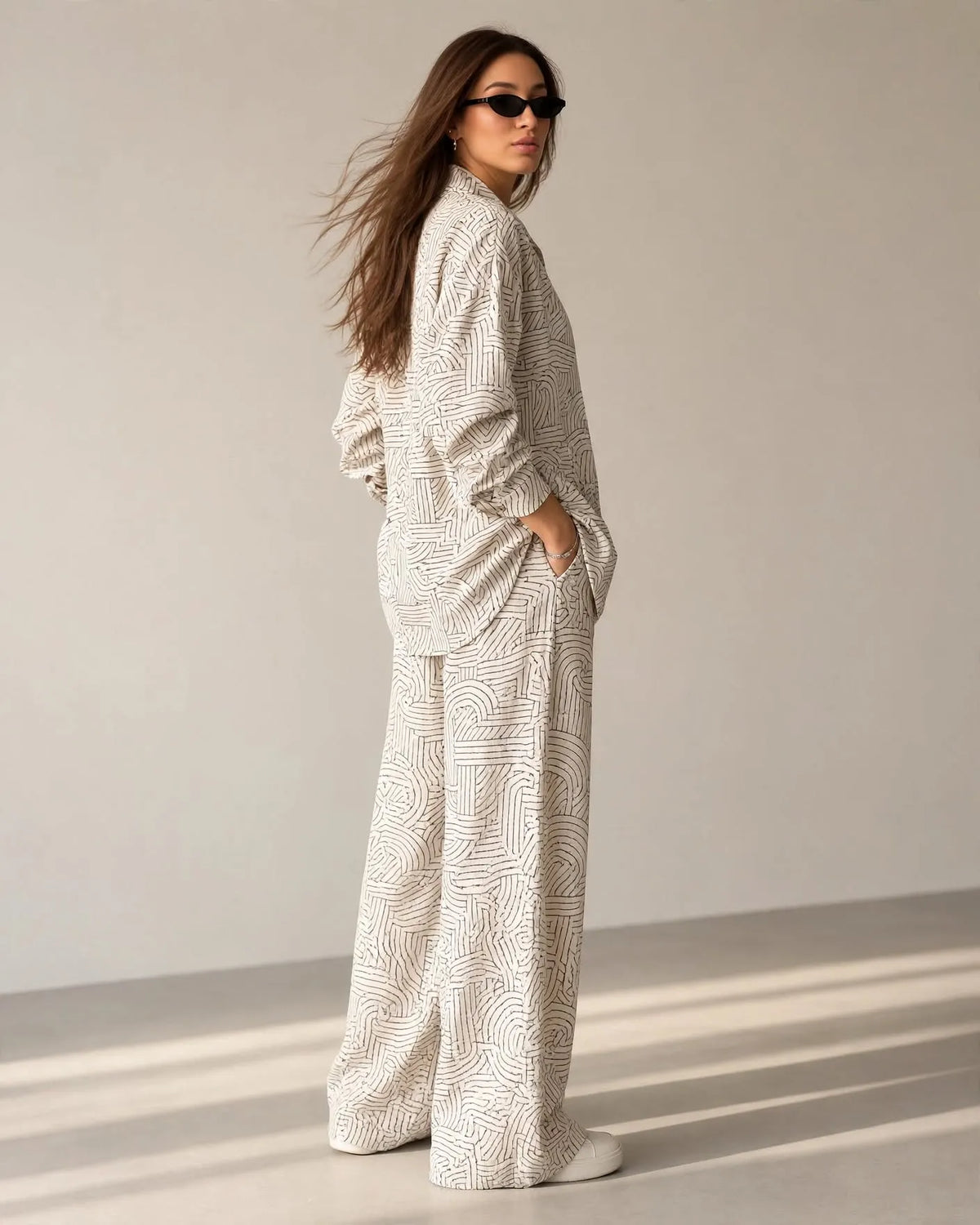 Contour Print Comfort Set