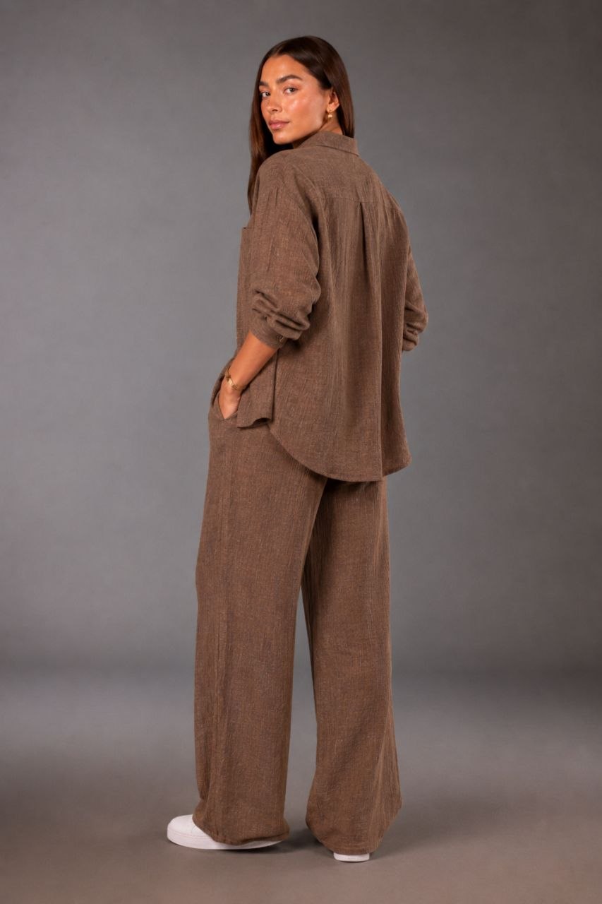 Brown Comfort Linen Set
