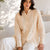 Peach Bloom Embroidered Ment Shirt
