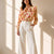 Yellow Coral Bloom Ruffle Blouse