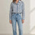 Blue Stripe Relaxed Shirt